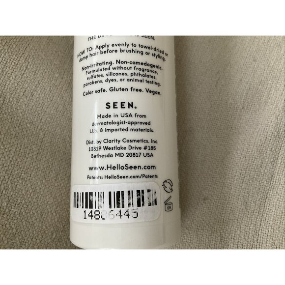 SEEN Leave-In Conditioner Fragrance Free Heat Protectant Spray 5 oz New Sealed - Picture 5 of 6